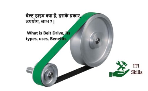 बेल्ट ड्राइव क्या है, इसके प्रकार, उपयोग, लाभ ? | What is Belt Drive , its types, uses, Benefits ?